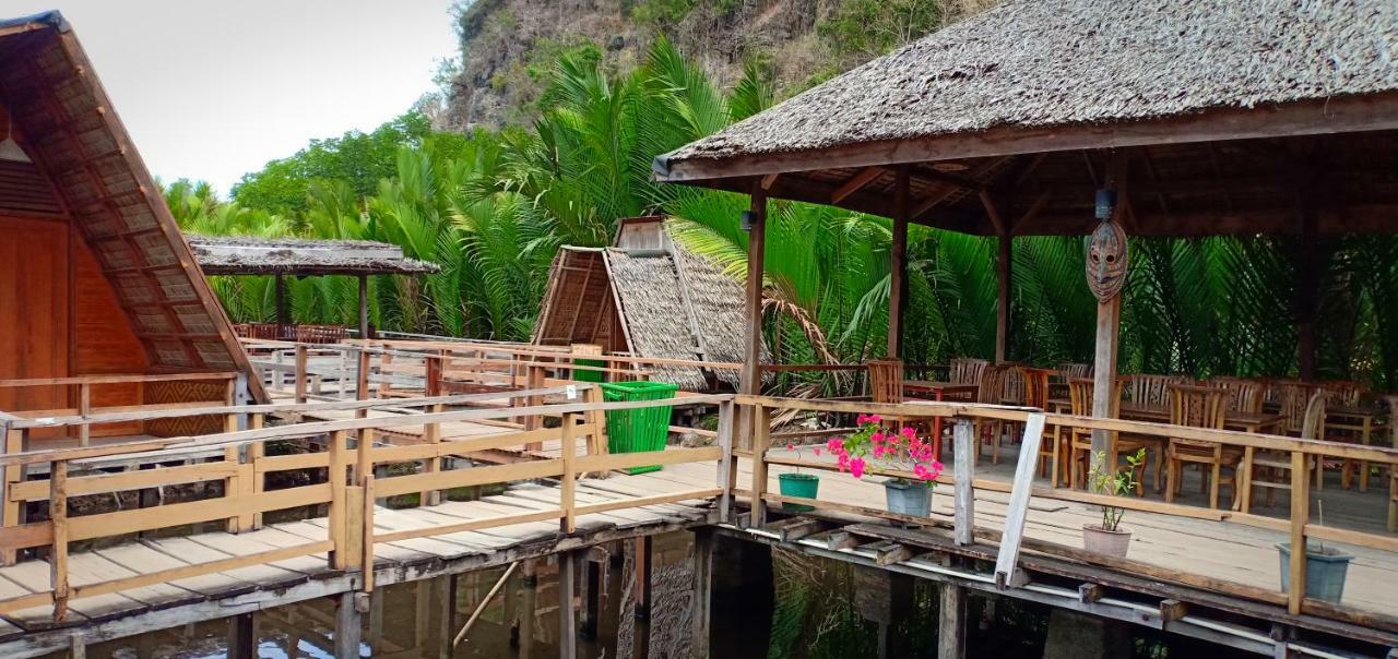 Rammang Rammang Eco Lodge Baloci Eksteriør bilde