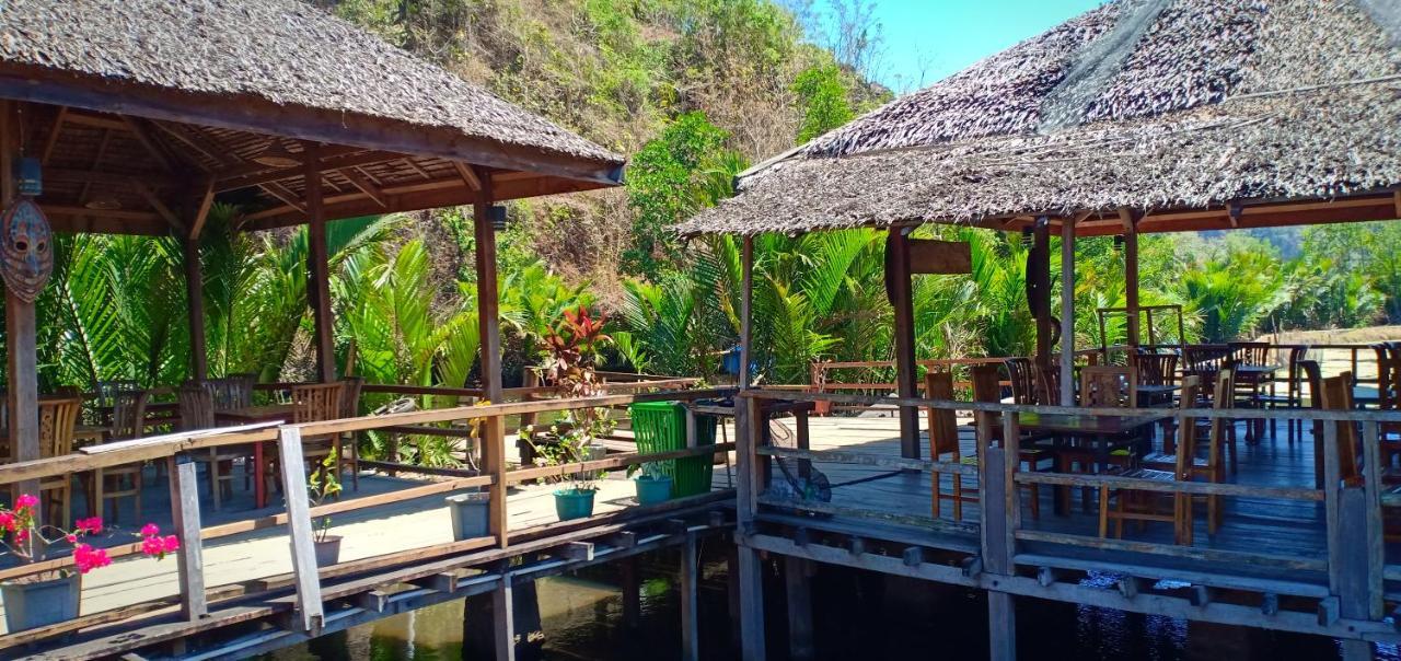 Rammang Rammang Eco Lodge Baloci Eksteriør bilde