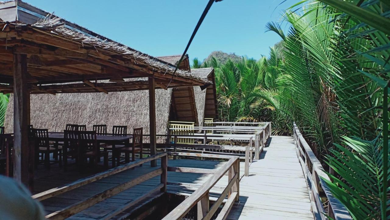 Rammang Rammang Eco Lodge Baloci Eksteriør bilde