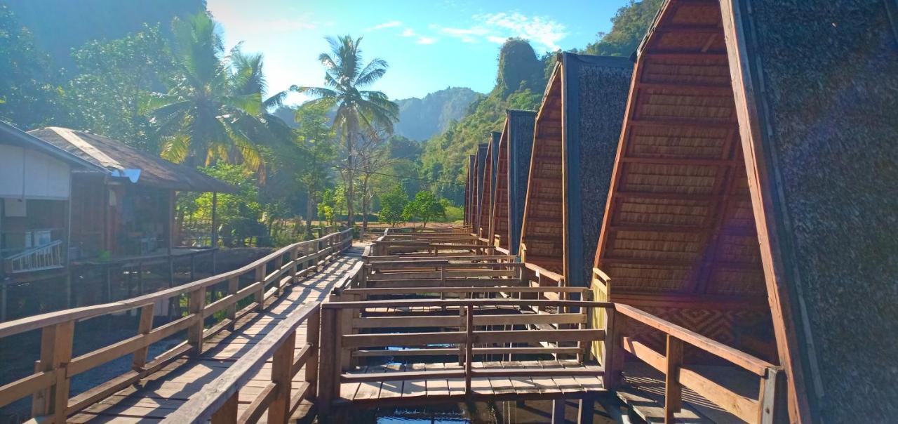 Rammang Rammang Eco Lodge Baloci Eksteriør bilde