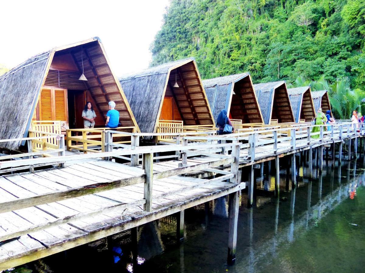 Rammang Rammang Eco Lodge Baloci Eksteriør bilde